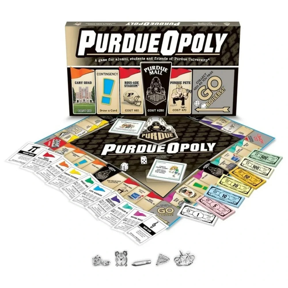 🤍Purdue University Themed Monopoly Board Game “PurdueOpoly”, NWT - Picture 1 of 5